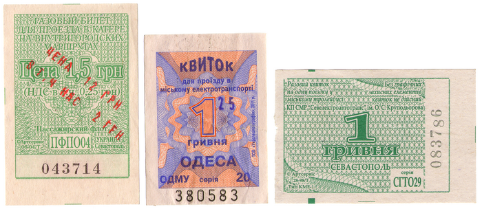 Crimeea, bilete